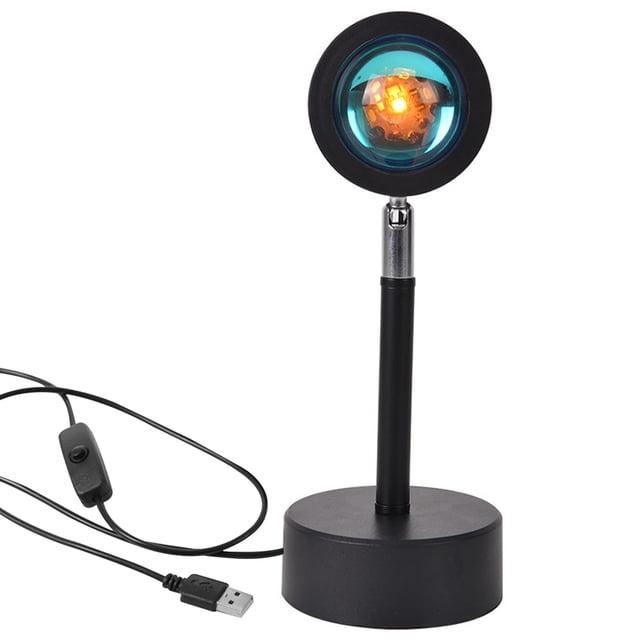 Toystoory Luz LED ambiental arcoíris arte puesta de sol proyección decoración creativa lámpara de ambiente lámpara de fondo de pared, 120 cm de Iluminación y accesorios No.02 Toystoory HA003685-02B