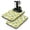White-63, variant on Lemon Fruit Dish Drying Mat, Cute Summer Yellow Pattern Absorbent Kitchen Mat