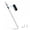 White, variant on LED Power Display Stylus Pencil for iPad 2018-2026,No Bluetooth — Just Power On and Use,USB-C Fast Charge with Tilt Sensitivity & Palm Rejection for iPad A16 10th/iPad Air/iPad Mini/iPad Pro (white)