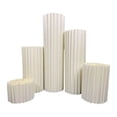 thumbnail image 3 of Soportes cilíndricos con pedestal, soportes plegables para pasteles, pilares de exhibición para mostrador. 5 x 20 40 60 80 100 cm, 3 of 9