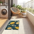 thumbnail image 4 of Yayeee Doormat for Indoor Entrance 32" x 20" Non Slippery Floor Rug, Green Lemons, 4 of 8