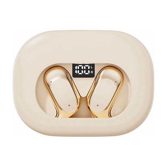 M115 Smart Translator Headset 144-Language AI Translation Earbuds Wireless on-Ear Translator Device Skin Color