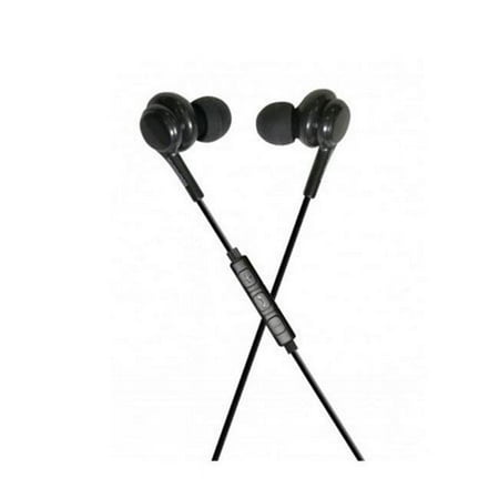 UPC: 0731398485727 | Magnavox MHP4857-BK In-Ear Silicon Earbuds with Extreme Bass – Black