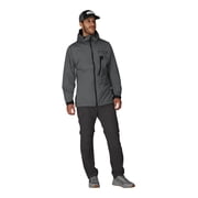 Frogg Toggs FTX Lite Rain Jacket for Men, Waterproof Rain Gear with 4-Way Stretch, Gray, 2XL