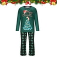 thumbnail image 4 of Odeerbi Christmas Pajamas For Family Matching Outfits 2025 Fashion Long Sleeves Men Printed Top+Pants Set, 4 of 7