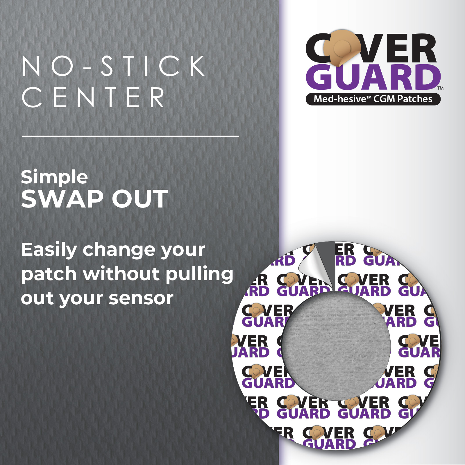 CoverGuard Overpatches for FreeStyle Libre 3 Premium Waterproof CGM Covers