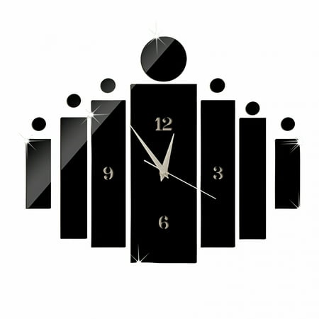 DESIGNICE 2026 New 12 Quartz Battery Modern Indoor Wall Clock, Silent Mechanism, for Living Room, Office, Bedroom, Kitchen, Study