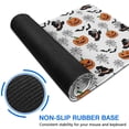 thumbnail image 6 of Long Mouse Pads for Desk,Classic Elements Halloween Pattern Desk Mats on Top Of Desks, Desk Mouse Pad Extra Large with 3mm Non-Slip Base and Stitched Edge for Gaming,Office,Work,Home 47.3"x23.6", 6 of 6