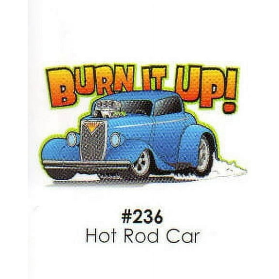 Hot Rod Car Cake Decoration Edible Frosting Photo Sheet