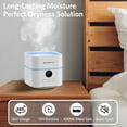 thumbnail image 3 of Purifier and Humidifier Combo for Bedroom, Covers to 200ft², H13 True HEPA Filter, 400ML Water , Quiet Cool Mist Top Fill Essential Oil Diffuser for , Pet Room, APP Control, 3 of 8