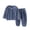 Dark Blue, variant on Fozruso Boys Clothing Sets,Cozy Flannel Pajama For Girls And Boys Soft Fleece Loungewear Warm Sleepwear Outfit For Kids Winter Nightwear Kids Daily Outfits,18-24 Months