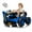 Blue, variant on 12V Kids Ride-On Excavator, 4WD Electric Excavator Toy, Battery Powered Construction Truck Digger with Remote Control, MP3 Music for Toddlers 3-8