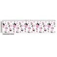thumbnail image 2 of Ambesonne Peony Fabric by the Yard Upholstery, Romantic Pinkish Flowers Art, 5 Yards, Pale Pink Charcoal Grey, 2 of 4