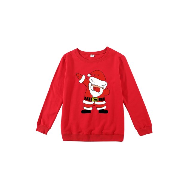 TheFound Family Matching Sweatshirt, Christmas Parent Child Pullovers Shirt