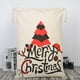 thumbnail image 1 of Xihbxyly Bolsa de Regalo Navideña Extragrande con Cordón, 100 % Lona de Algodón, Lavable a Máquina, Ligera, con Nombre Bordado Personalizable, Decoración Festiva, 70 X 50 Cm, 1 of 7