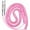 Hot Pink, variant on Lava Retro Coil 20 Foot Instrument Cable Straight to Straight Assorted Colors Metallic Blue