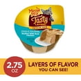 thumbnail image 4 of Meow Mix Tasty Layers Swirled Pate Cat Food, Chicken & Tuna Recipe in Sauce Stuffed With Real Chicken, 2.75 oz Cup, 4 of 14