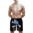 thumbnail image 6 of Undertale Sans Mens Board Shorts Quick Dry Swim Trunk Lightweight Soft Swimsuit Bathing Suit for Boys L, 6 of 8