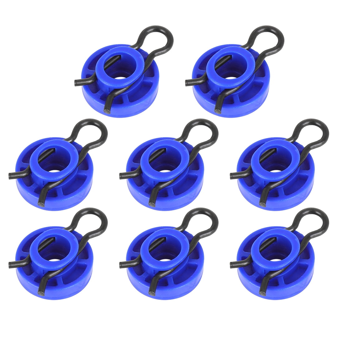 Window Regulator Sliding Pivot Clips 8 Pcs 11mm Vehicle Blue Fit for