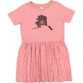 thumbnail image 3 of Inktastic Alaska Silhouette Mandala Girls Toddler Dress, 3 of 5