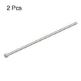 thumbnail image 3 of Straight Ejector Pins, 6mm Dia 65Mn Steel Round Tip Punch 200 Length for Mechanical 2Pack, 3 of 5