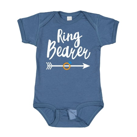

Inktastic Ringbearer with Arrow Gift Baby Boy Bodysuit