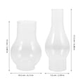 thumbnail image 2 of ADDHAT 2Ud Accesorio De Aceite Vidrio Transparente Para Reemplazo Chimenea Con Acabado Fino, 2 of 8