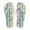 Color 3, variant on Stylish Durable Beach Sandals for Women Girls Printed Flip Flops with Coconut Trees for Summer Size 5-9