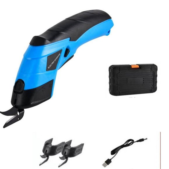 EIMELI Electric Scissors Powerful Cardboard Cutter Flexible Fabric Cutter for Easy DIY Crafting Self-Sharpening Rotary Cutter for Accurate Material Cutting