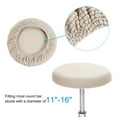 thumbnail image 3 of Uxcell 11" Bar Stool Cover Stool Cushion Cover 11"16" Chair Beige, 3 of 6