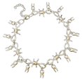 thumbnail image 1 of Thorns Tooth Necklace Alloy Pendant Street Shooting Fashion Jewelry Necklace, 1 of 5