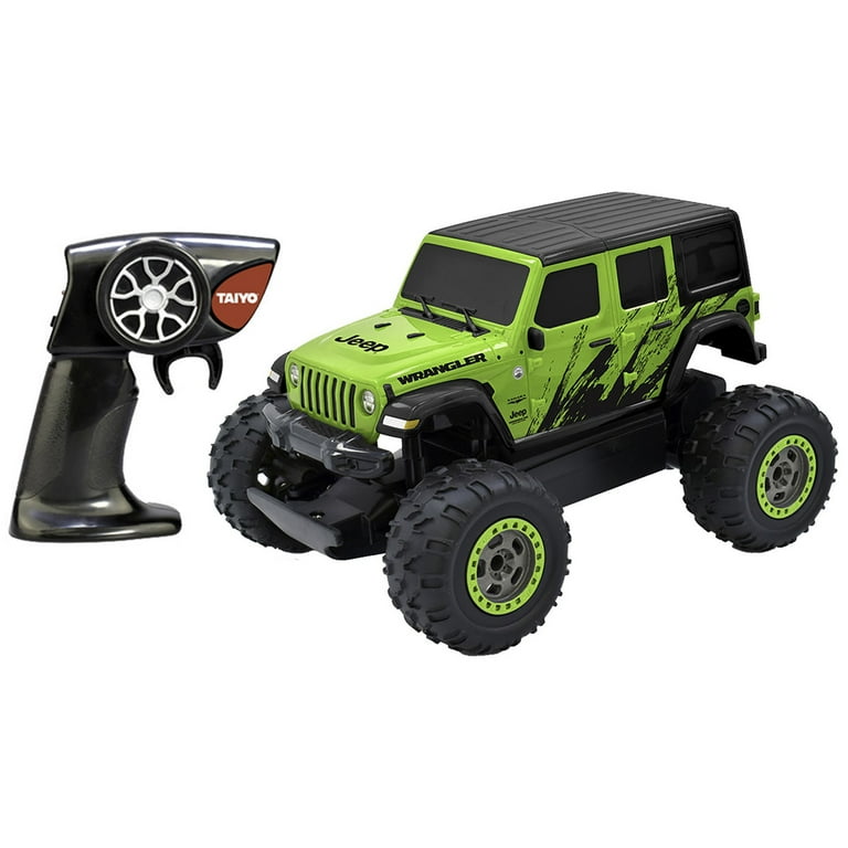 Taiyo: Jeep Wrangler Sahara Unlimited 1:22 Scale R/C Vehicle in