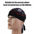 thumbnail image 4 of Gorra de Ciclismo Transpirable,Gorra de icleta de Secado Rápido Gorra de icleta de absorción de Sudor Gorro de Deportes Sombrero Reemplazo para el Sol al Aire Libre Unisex Amonsee NO, 4 of 5