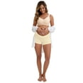 thumbnail image 5 of Unique Bargains Women's Low Waist Pregnancy Seamless Ladies Panties 2XL Beige, 5 of 6
