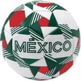 thumbnail image 5 of Icon Sports Mexico Soccer Ball, Green/White/Red, Official Licensed, Size 4, 5 of 6
