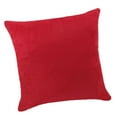 thumbnail image 4 of Elodie Housse de Coussin Carrée Décorative en Velours pour Canapé Rouge-60x60cm, 4 of 8