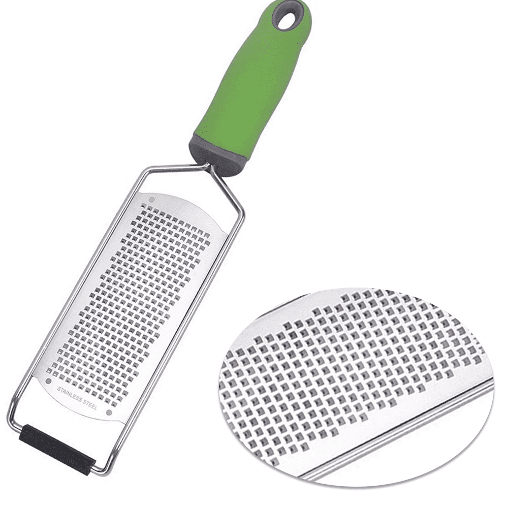 Kitchen Grater– Handheld Coarse Cheese Grater and Fine Lemon Zester 