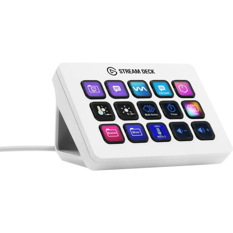 Elgato Stream Deck MK.2, White - Walmart.com