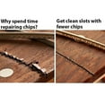 thumbnail image 4 of Homgeek 0.01Inches Guitar Fret Puller FretBoard Fingerboard R-epair Tool Protector Steel Plate, 4 of 7