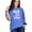 Flo Blue, variant on Proud Dad Papa Veteran American Flag, Denim Comfort Colors T-Shirt, Medium
