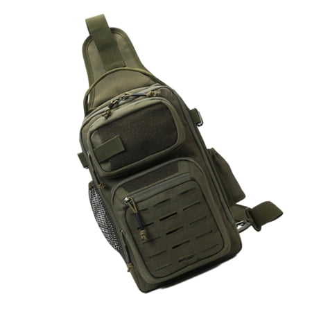 Fishing Shoulder Bag Tool Bag Water Resist Large Capacity Crossbody Fishing Tackle Bag Multifunctional Fishing Backpacks