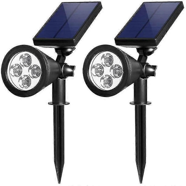 Solar Outdoor Lights, Solar Lights Outdoor Waterproof Solar Spot Lights Outdoor Spotlight For Yard Landscape Lighting Wall Lights Auto On/off For Path