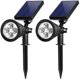 thumbnail image 1 of Solar Outdoor Lights, Solar Lights Outdoor Waterproof Solar Spot Lights Outdoor Spotlight For Yard Landscape Lighting Wall Lights Auto On/off For Path, 1 of 5