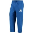 thumbnail image 4 of Men's Concepts Sport Royal/Heathered Charcoal Kentucky Wildcats Meter Long Sleeve Top & Pants Sleep Set, 4 of 5