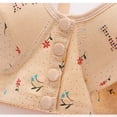 thumbnail image 3 of Lmueinov Bras for Women Supportive Wireless Push Up Bra Full Coverage No Underwire Floral Print Bralettes for Older Women, 3 of 7