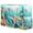 Multicolour 4, variant on Seashell Coral Beach Tote Beach Bag for Women Ladies Large Zipper Beach Bags Waterproof Sandproof Summer Gym Swim Pool Travel Bag