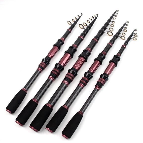 Telescopic Fishing Rod Spinning/casting Rod Fast Action High Sensitivity Travel