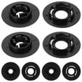 thumbnail image 1 of 4pcs Floor Mat Clips Automotive Carpet Clips Holder Clamps Plastic Retainer Clips, 1 of 5