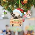 thumbnail image 5 of Fairnull Christmas Pendant Reusable Exquisite Creative Pug Shape Christmas Tree Pendant for Home Holiday Decoration, 5 of 9