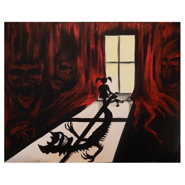 Buyartforless Her Dark Mind Canvas Wall Art Walmart Com Walmart Com